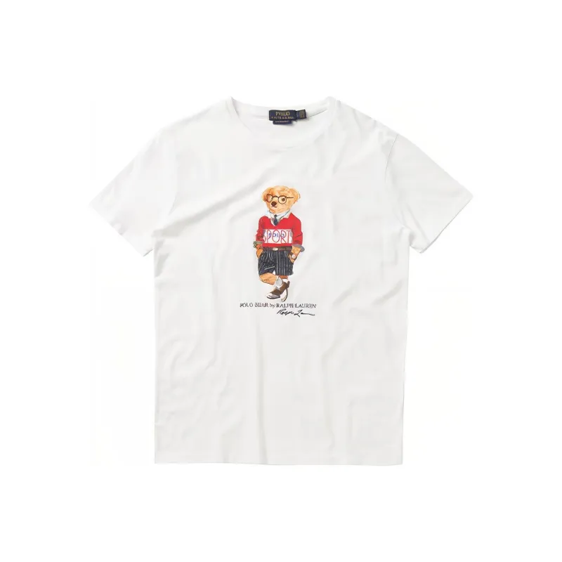 Polo Ralph Lauren T Shirts Men White-0