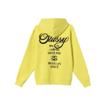 Stussy World Tour Zip Hoodie