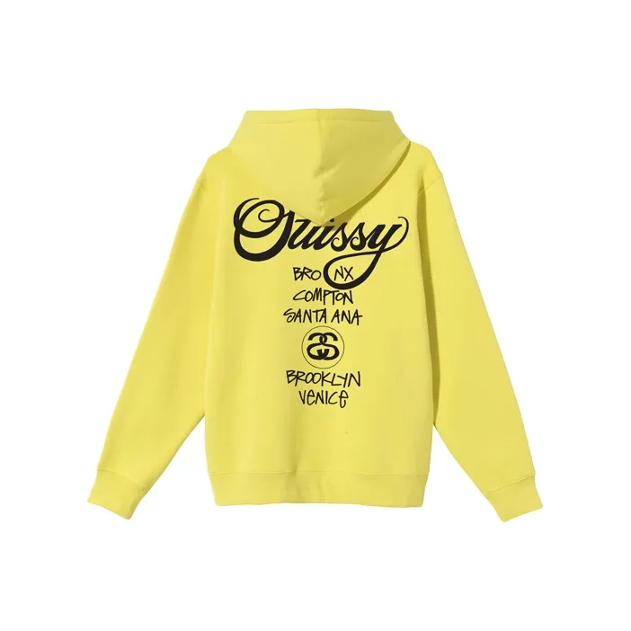 Stussy World Tour Zip Hoodie-0