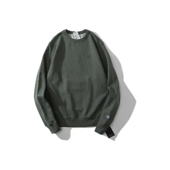 Champion Sweatshirts Unisex Army Green