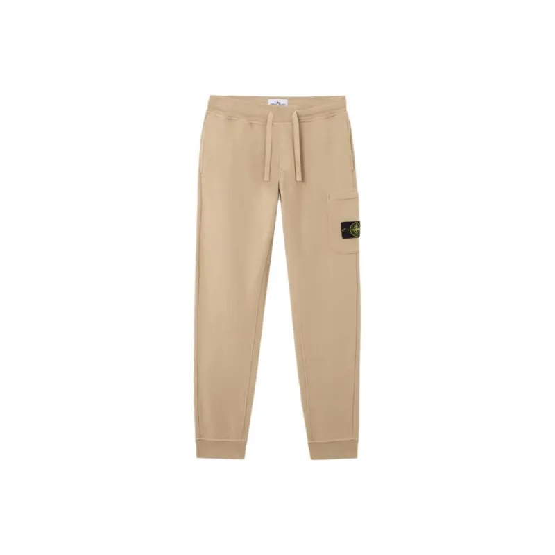 STONE ISLAND Logo Patch Drawstring Trousers-0