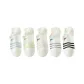 [5 Pack/100% cotton]Blue+Light Green+Pink+Gray+Black