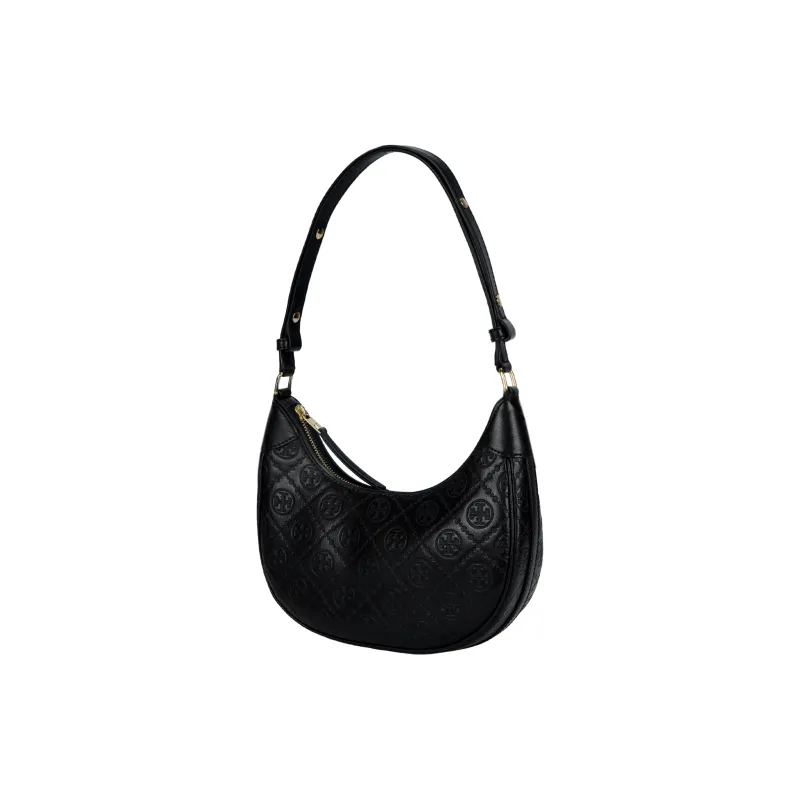 TORY BURCH T Monogram Crescent Bag-1