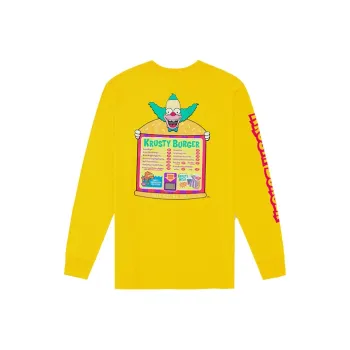 Vans Simpson T Shirts Unisex Yellow