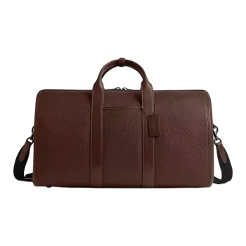 COACH Gotham Leather Travel Bag Men's Brown