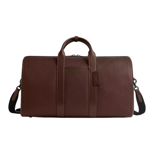 COACH Gotham Leather Travel Bag Men's Brown