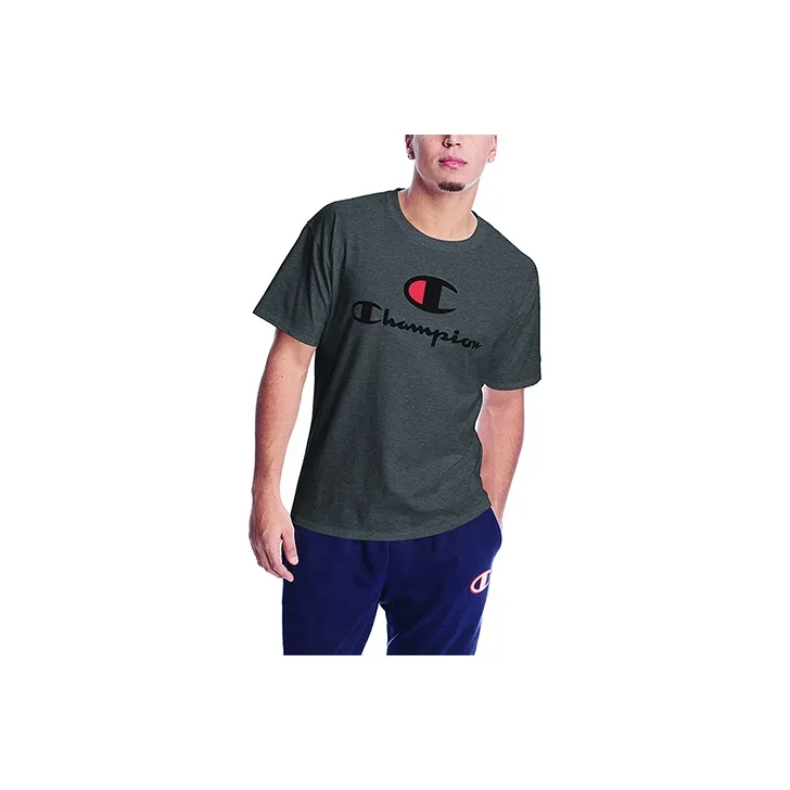 Champion Straight T Shirt US Version Unisex-0