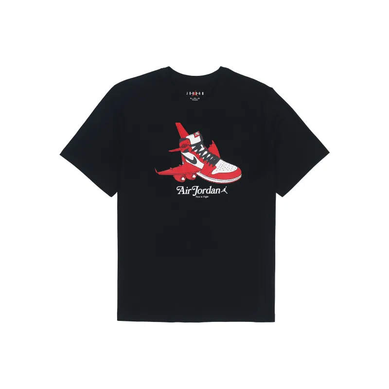 Jordan T Shirts Men Black-0