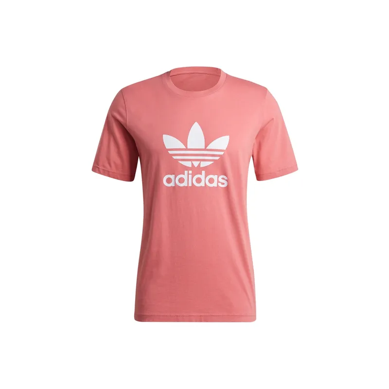 Adidas Originals T Shirt Men's Rose Red-0