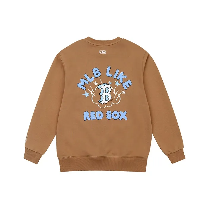MLB Boston Red Sox Sweatshirts Unisex Umber-0