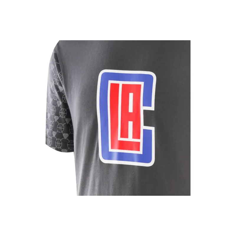 NBA Team T Shirts Men Gray-4
