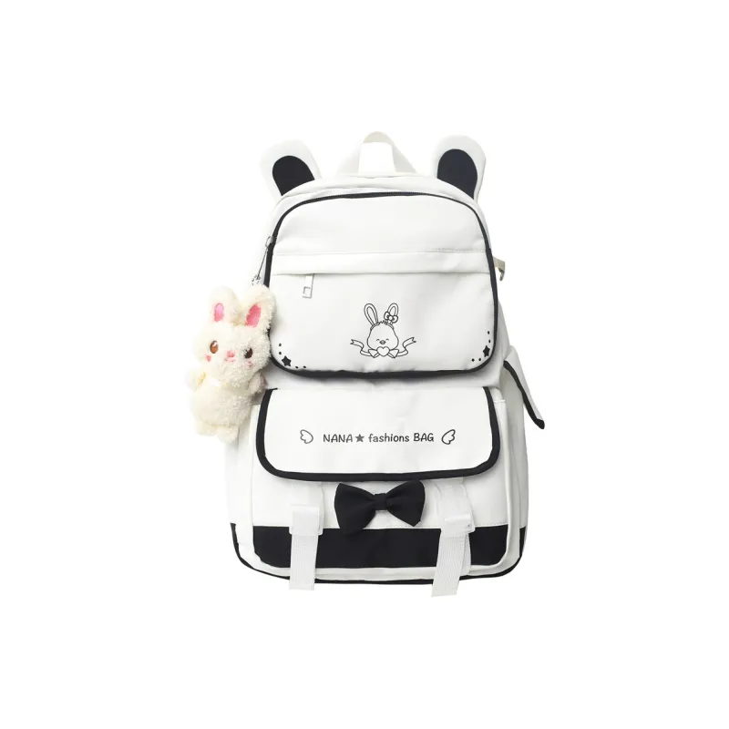 H YXIANG Nylon Backpack Unisex Multicolor-2