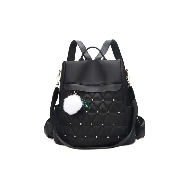 SURELAPTOP Canvas Fabric Backpack Unisex Multicolor-7