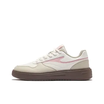 Erke Heavenly Strategy Slip Resistant, Abrasion Resistant, Breathable Low Top Skateboard Shoes Women's Ecru