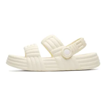 Darcy Sen Sandal Slippers Beige/White/Black