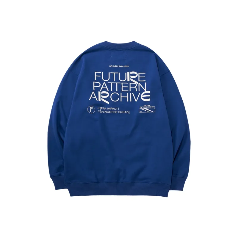 FPA Crew Neck Loose Fit Regular Sweatshirt Unisex-5