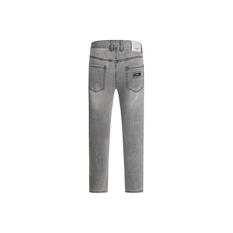 MANGANO Jeans Men's Gray Includes Brand Shopping Bag-1