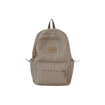 URBAN FOREST Nylon Backpack Unisex Yellow/Khaki/Pink/White/Black