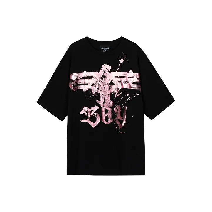 Boy London FW21 Straight Long Sleeved T Shirt Unisex Black-0