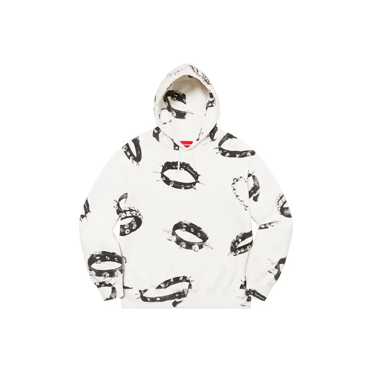 Supreme Studded Collars Hooded Sweatshirt-1
