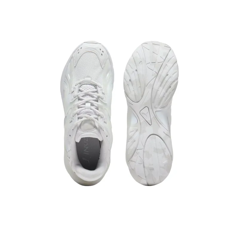 PUMA Inverse Echo Anti Slip Wear Resistant Low Top Tennis Shoes Men's White-3