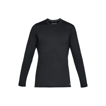 Under Armour Straight Long Sleeved T Shirt Men's Black