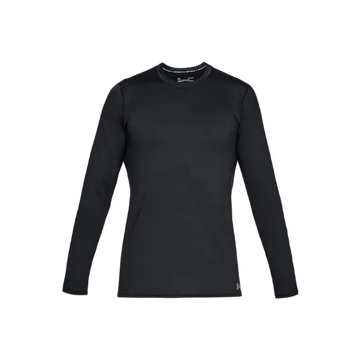 Under Armour Straight Long Sleeved T Shirt Men's Black-0