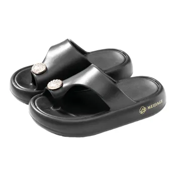 Darcy Sen Slippers Black/Beige/Sand