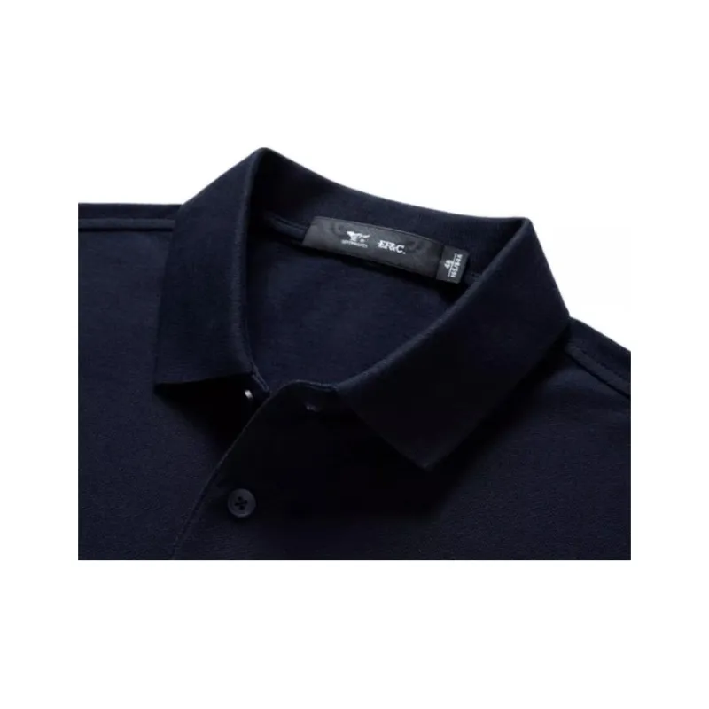 SEPTWOLVES Polo Shirt Men's Navy Blue-1
