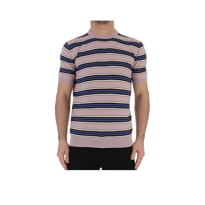 PRADA T-Shirts Men Pink-0