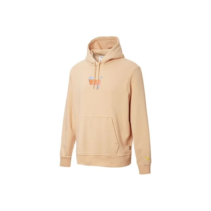 PUMA Sweatshirts Men Peach Pink-0