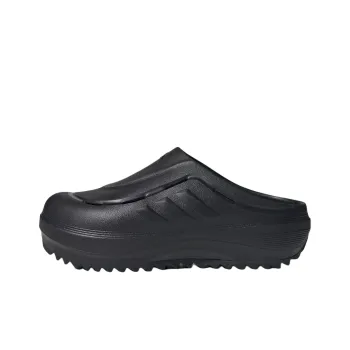 Adidas OZWAVE CLOG Abrasion Resistant Slip Resistant Wrap toe Slippers Unisex Black