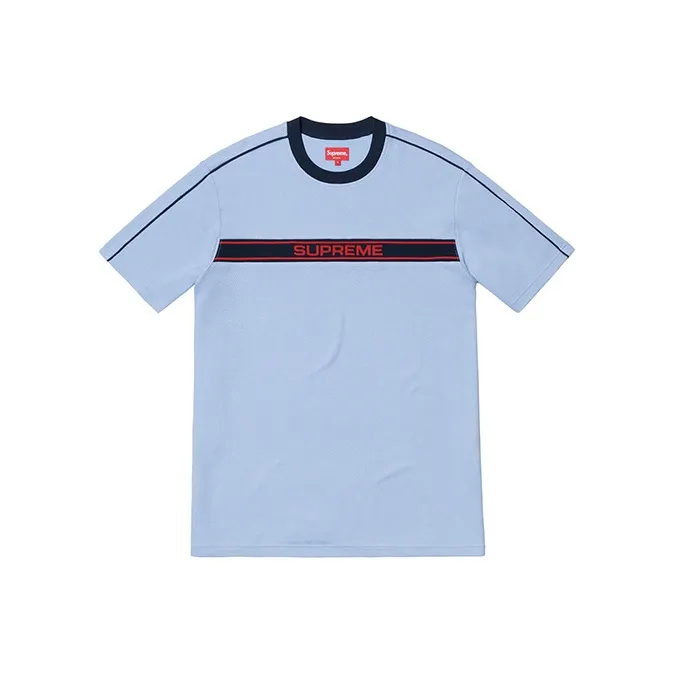 Supreme Chest Stripe Logo S/S Top-0