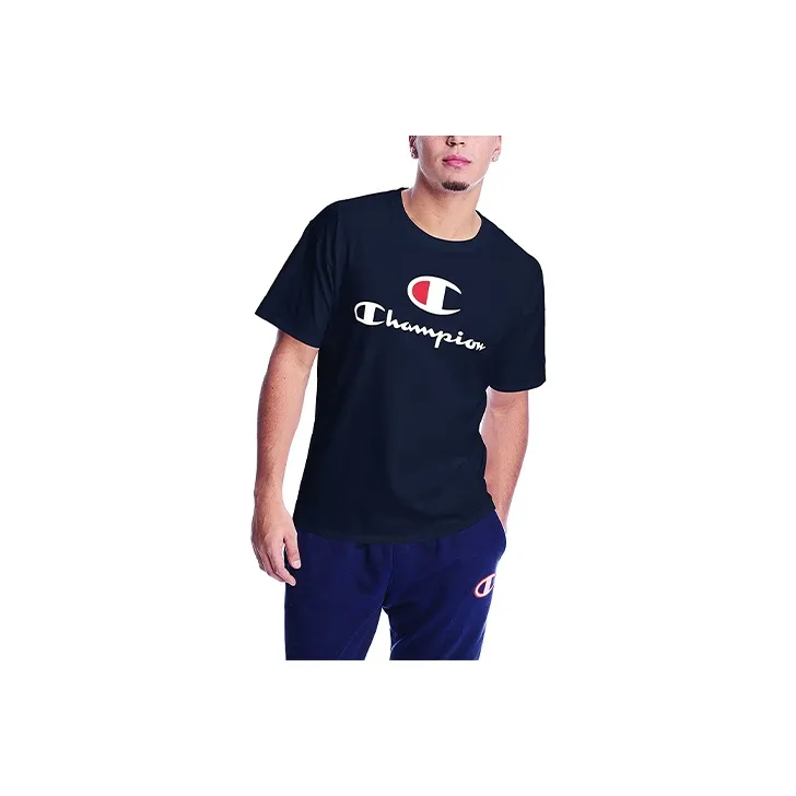 Champion Straight T Shirt US Version Unisex-3
