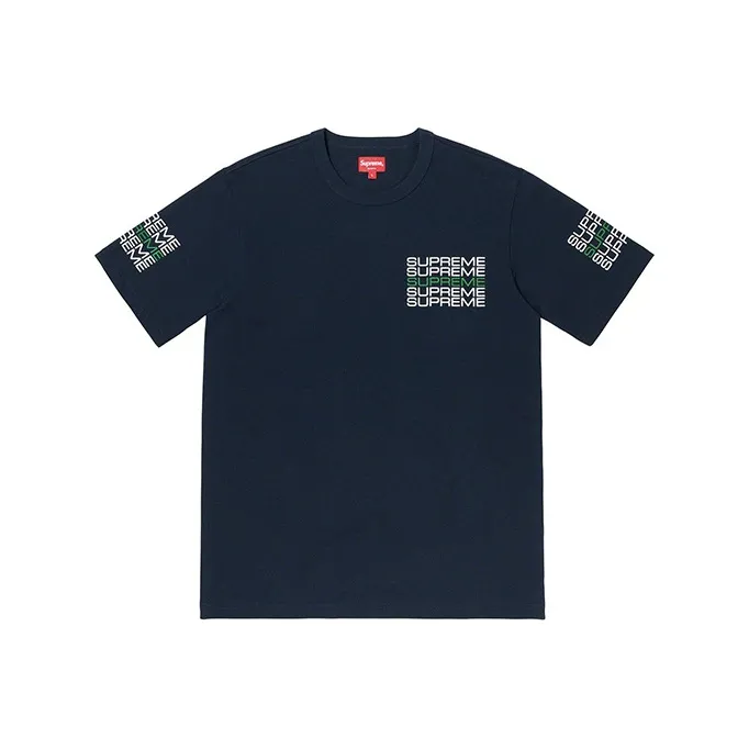 Supreme Stack Logo Tee-0