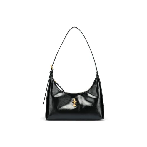 Ed Hardy Classic Series Cow Leather Crossbody Underarm Shoulder Bag Regular Women's Multicolor