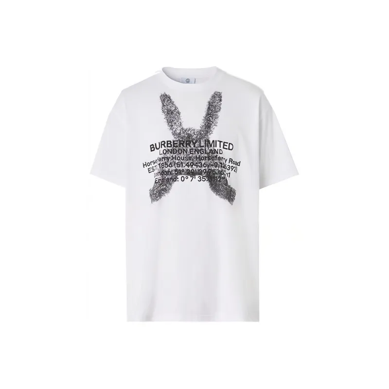 Burberry Montage Print Oversized T Shirt-0