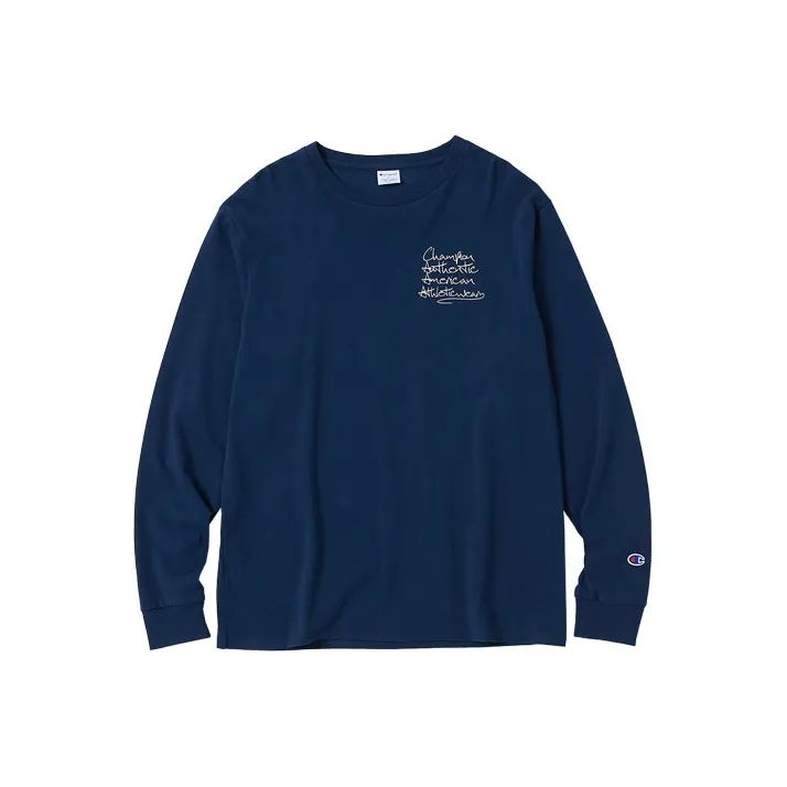 Champion FW21 Straight Long-Sleeved T-Shirt Japan Version Unisex-6