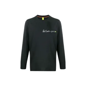 Paul Smith Logo Embroidered Crewneck T-Shirt