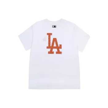 MLB Old Flower T Shirts Unisex White