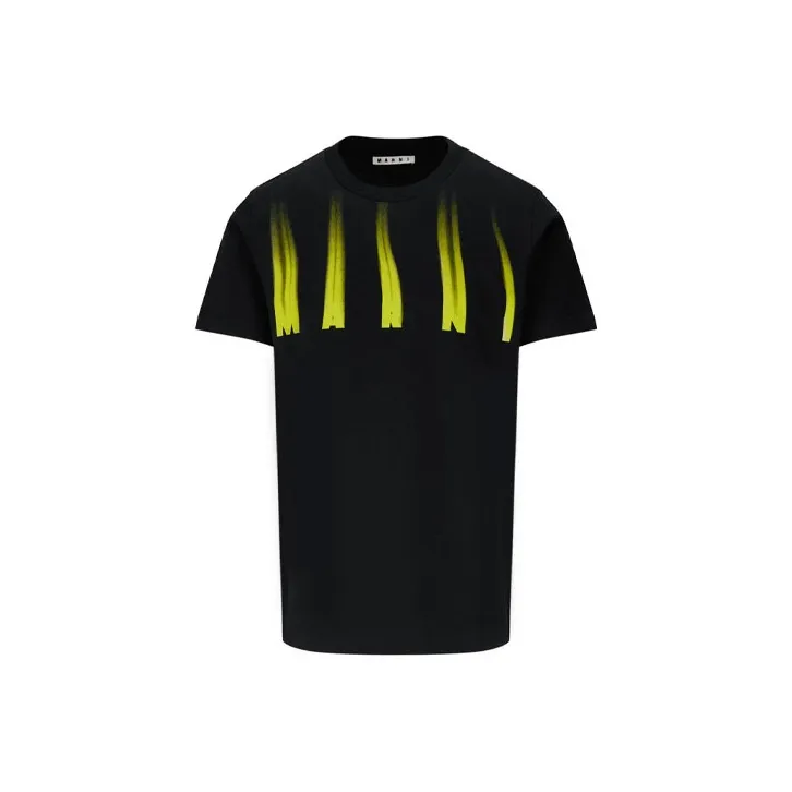 MARNI T-Shirts Men Black-0
