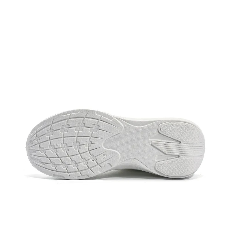 Dafu Leaps Forward Anti Slip And Wear Resistant Breathable Low Top Casual Running Shoes Women's White-4