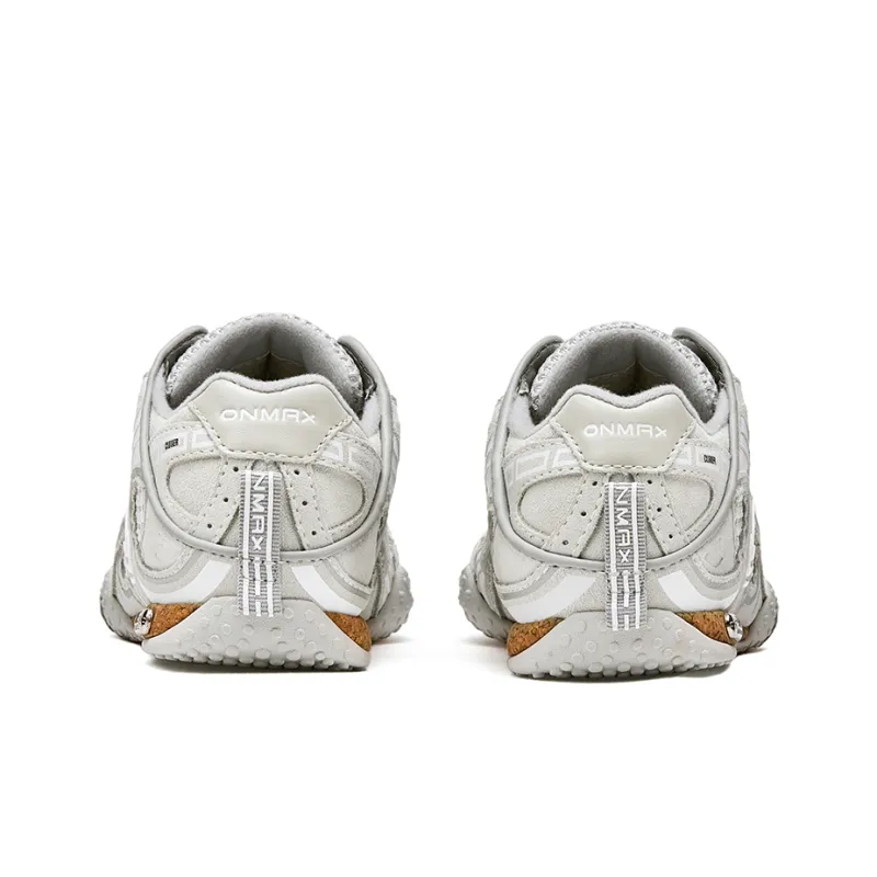 ON MAX Abrasion Resistant Lightweight Slip Resistant Low Top Training Shoes Women's White-3