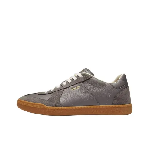 COACH Ellis Low Top Skateboard Shoes Men's Gray