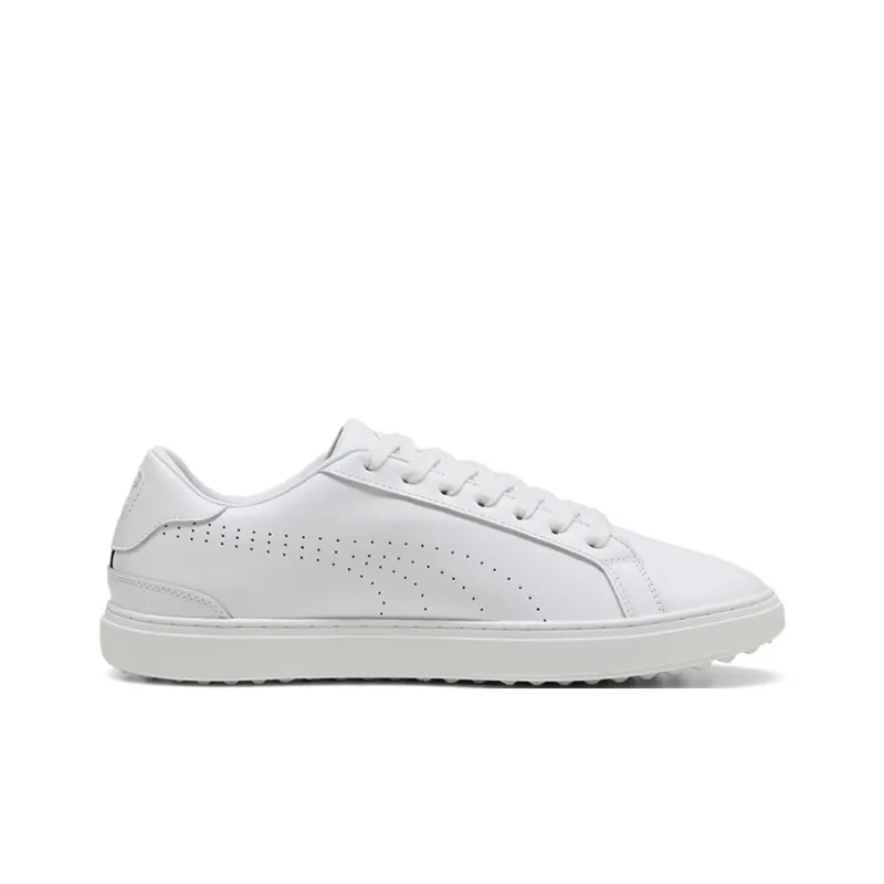 Classic G PUMA GAOERFU Anti Slip Wear Resistant Low Top Golf Shoes Men's White-1