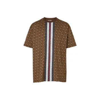 Burberry T Shirt Men's Saddle Brown