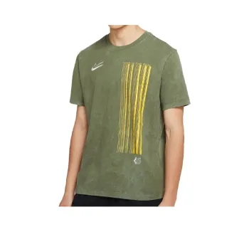 Nike T Shirts Men Army Green