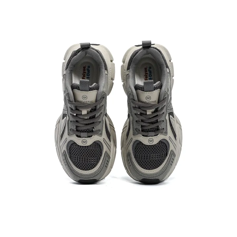 Dafu Leaps Forward Waterproof Coverage Support Low-Top Chunky Sneakers Women's-30