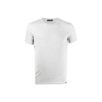 TOM FORD Logo Patch Crew Neck T shirt