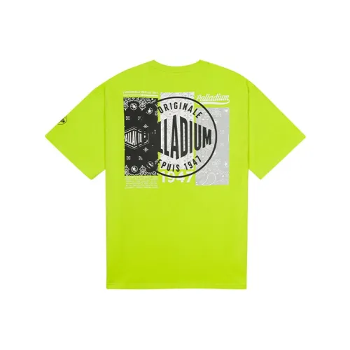 Palladium Straight Elbow-Length Sleeved T-Shirt Men's Neon Green